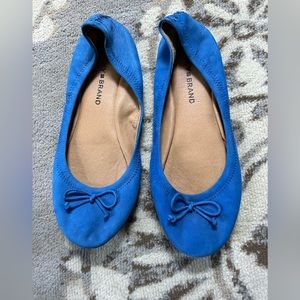 Cobalt blue Lucky Brand ballet flats size 8